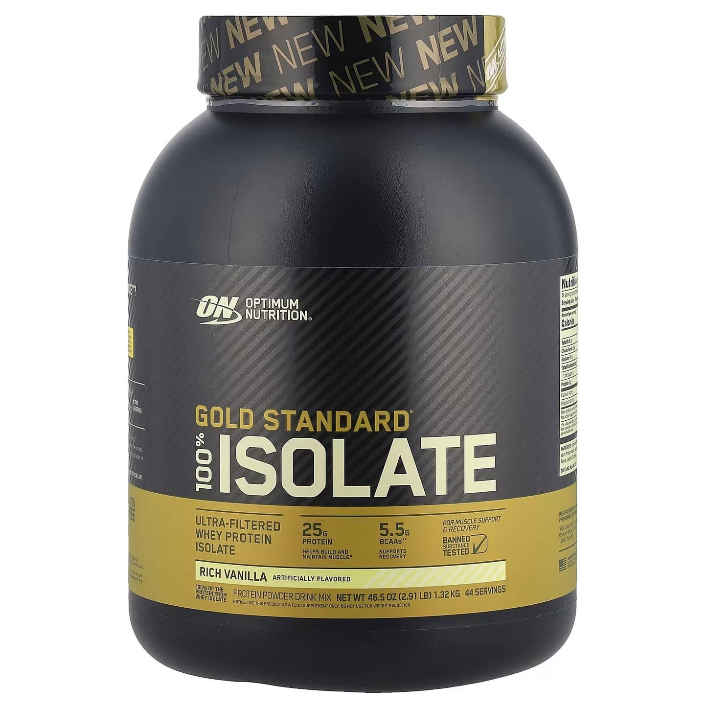 GOLD STANDARD ISOLATE 5 LBS VAINILLA
