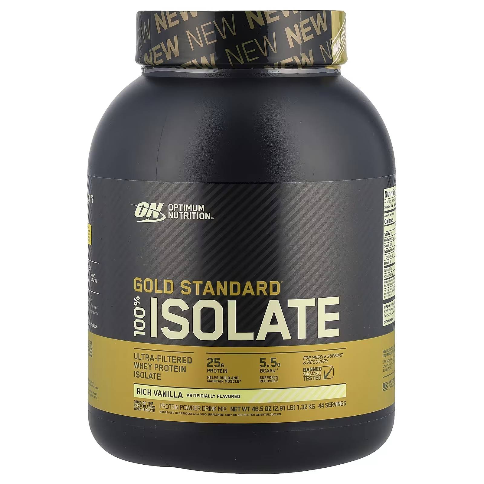 GOLD STANDARD ISOLATE 5 LBS VAINILLA