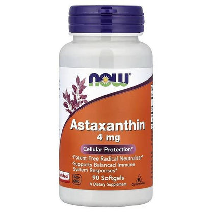 ASTAXANTHIN 4 MG - NOW FOODS