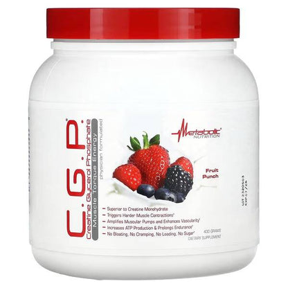 Creatina Metabolic 400 g Fruit Punch C.g.p