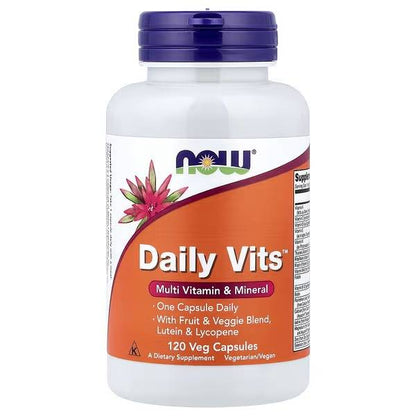 Daily Vits Multi NOW 120 Vcaps