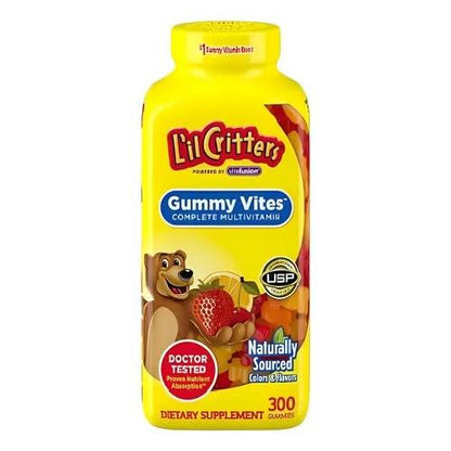 Multivitamino para Niños 300 Gummies - l'il critten