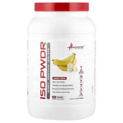 ISO Pwdr Banana Cream 3.04 lb