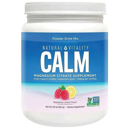 Calm Citrato de Magnesio 325 mg En Polvo