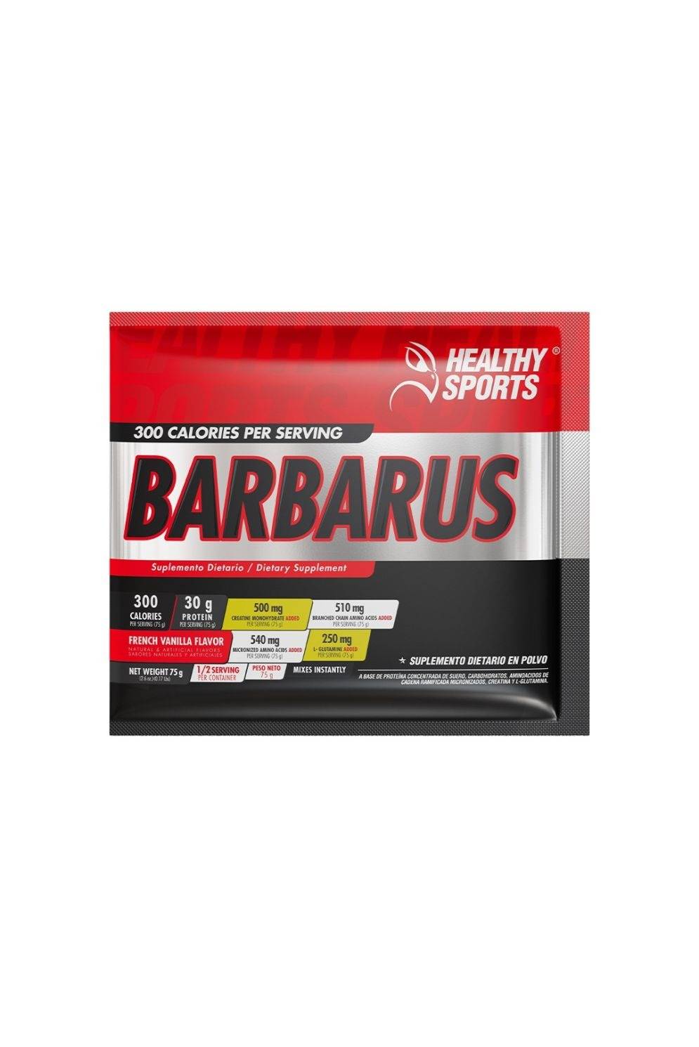SACHET BARBARUS 75G VAINILLA FLAVOR