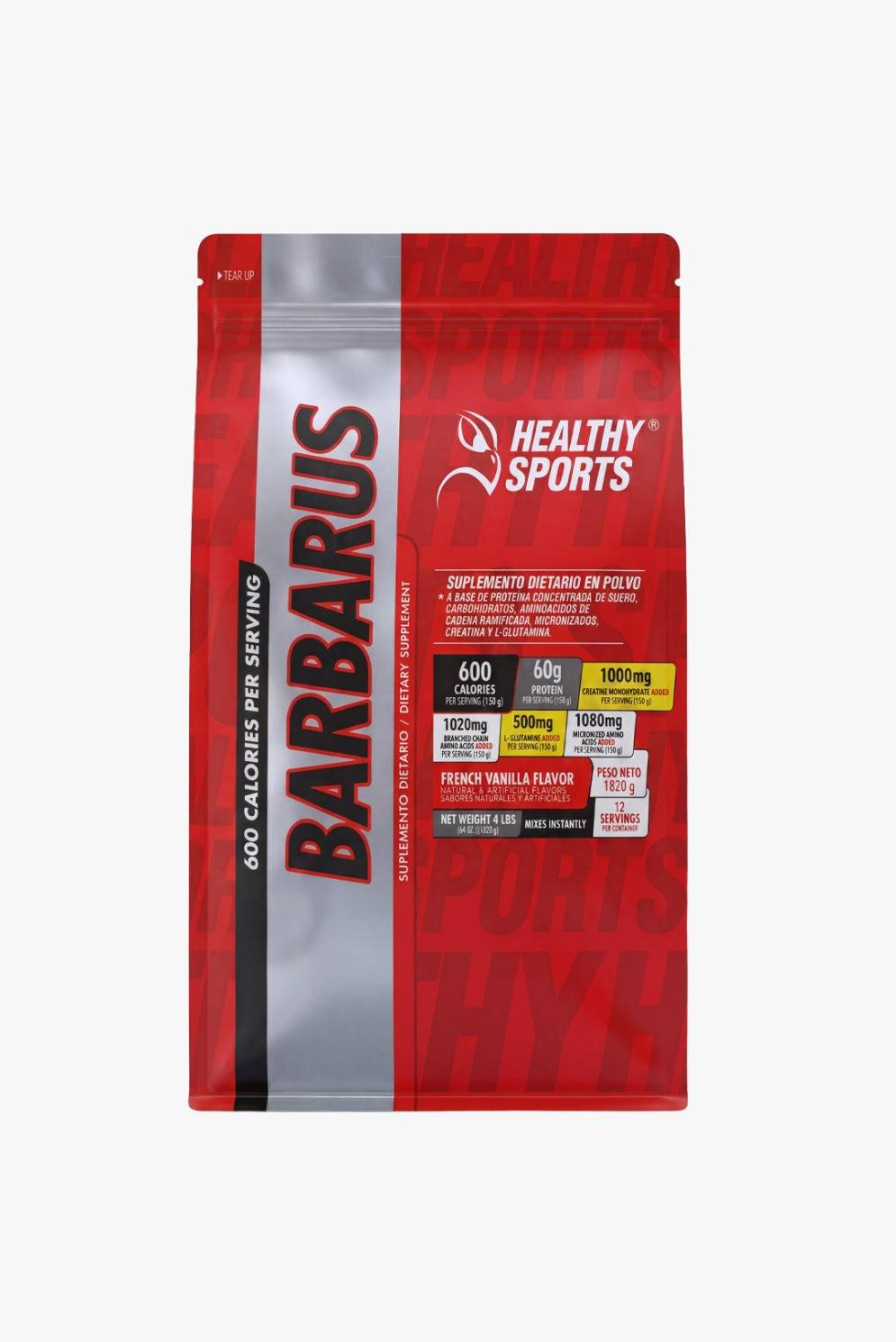 BARBARUS 1820 G VANILLA - HEALTHY AMERICA