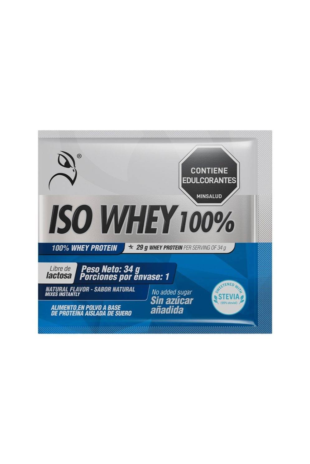 SACHET ISO WHEY 100% 34G NATURAL