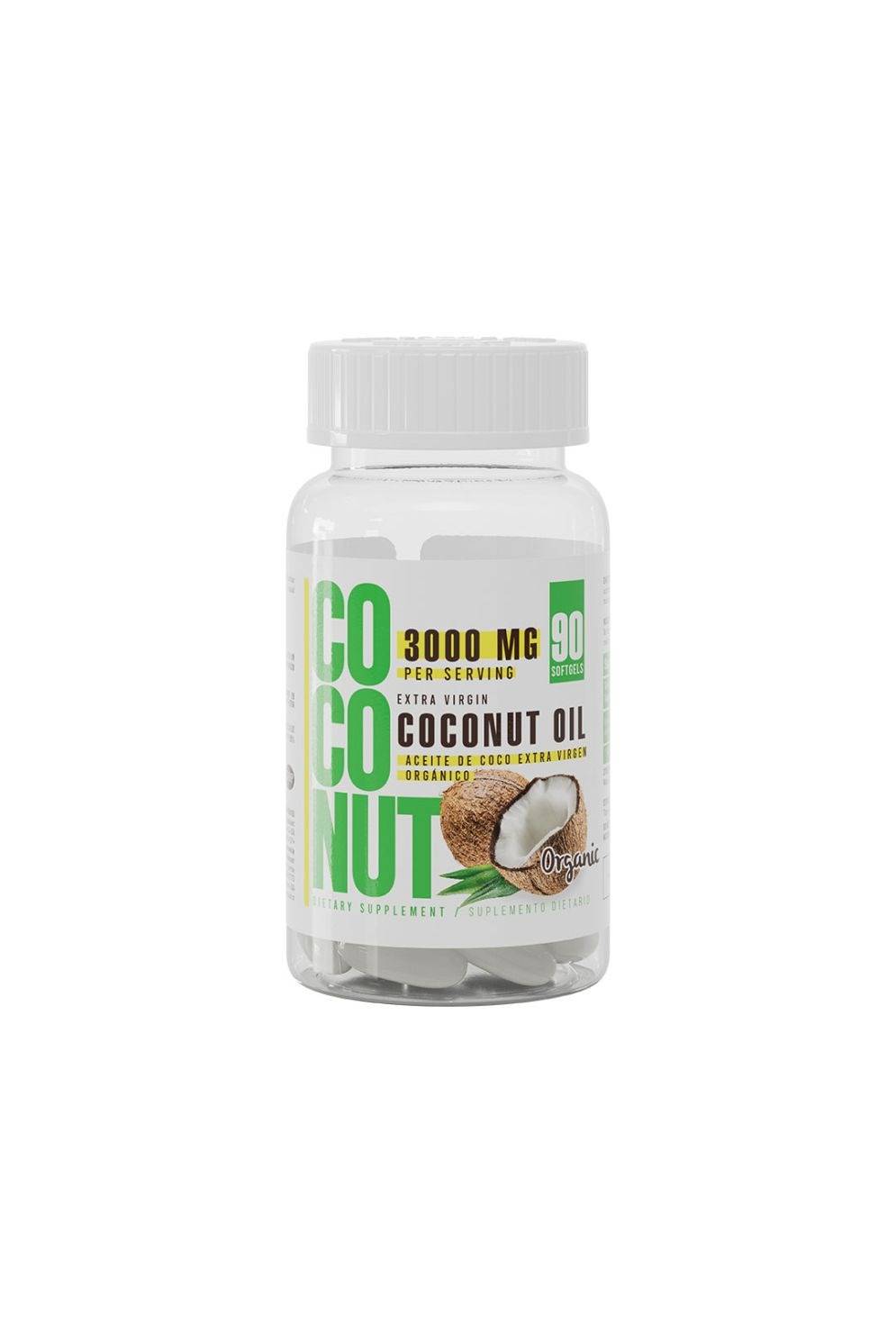 Coconut Oil 3000 mg 90 Softgels