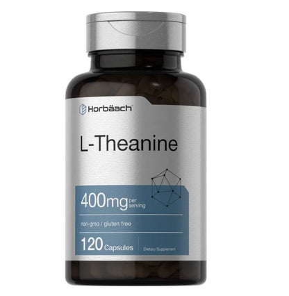 L-theanine 400 mg 120 Cápsulas - Horbaach
