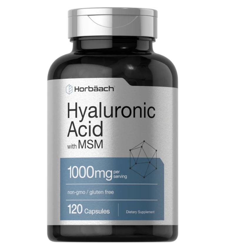 Hyaluronic Acid 1000 mg 120 Cápsulas - Horbaach
