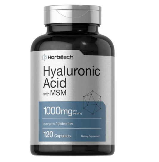 Hyaluronic Acid 1000 mg 120 Cápsulas - Horbaach