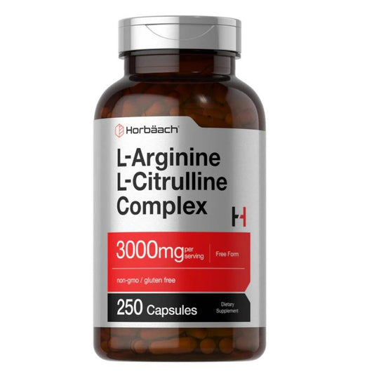 L Arginine L Citrulline Complex 3000 mg 250 Cápsulas - Horbaach