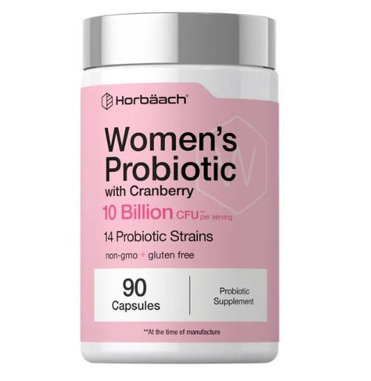 Womens Probiotic 10 Billion CFU 90 Capsules Horbaach