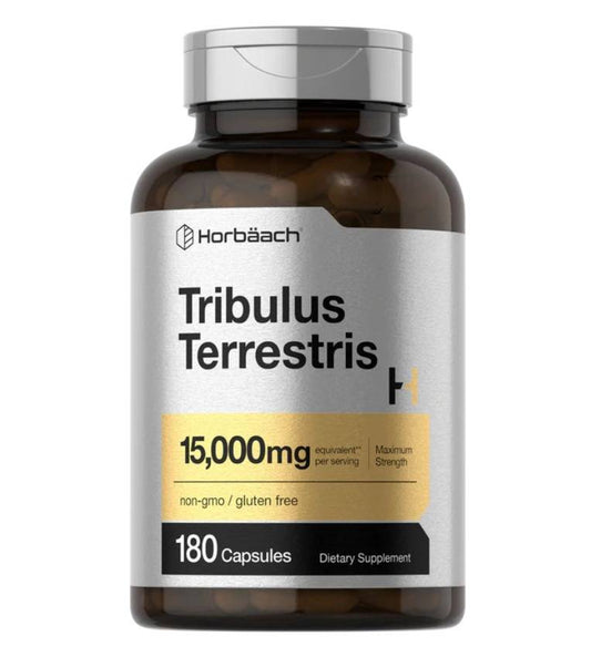 Tribulus Terrestris 15000 mg 180 Cápsulas - Horbaach