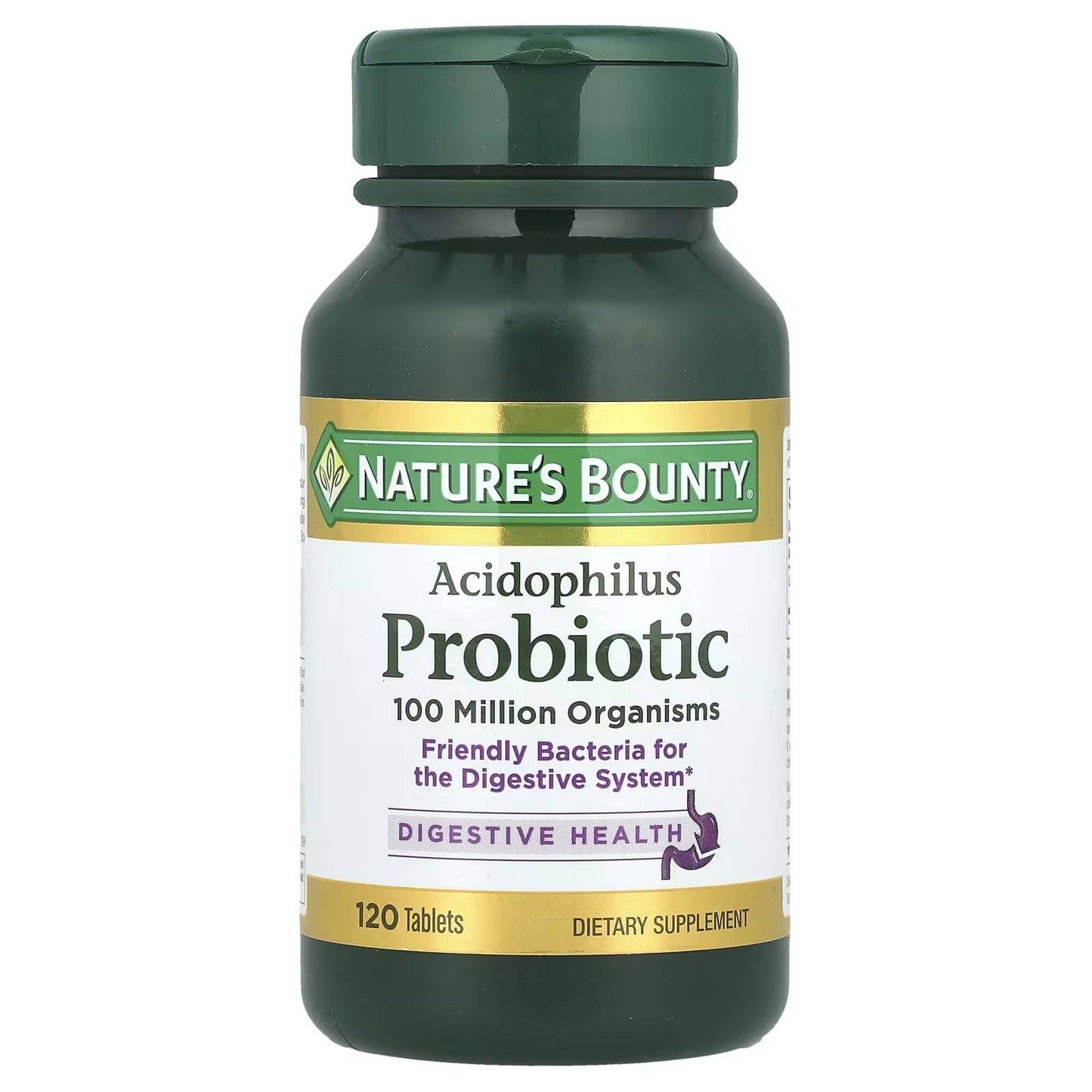 PROBIOTIC 100 MILLONES 120 TABLETAS - NATURE'S BOUNTY