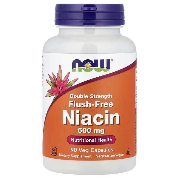Niacin 500 mg 90 Capsulas NOW - CAPS