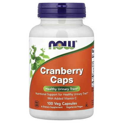 Cranberry Caps 700 mg 100 caps - 50 Servicios - NOW