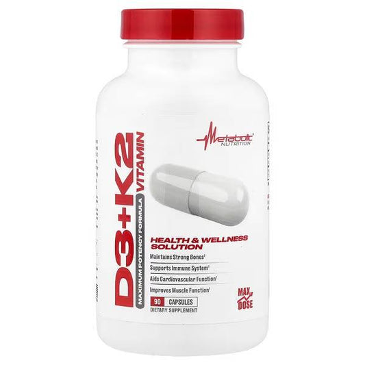 Vitamina D3 + K2 Metabolic 90 - CAPS