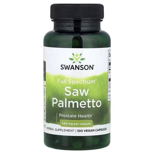 SAW PALMETTO 540 MG 100 CAPSULAS - SWANSON