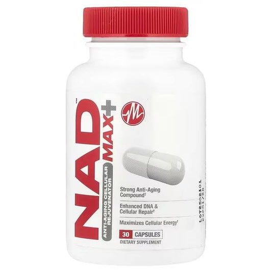 NAD MAX PLUS RESVERATROL - METABOLIC NUTRITION
