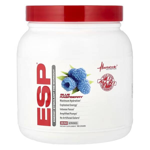 Esp Pre Workout Blue Metabolic