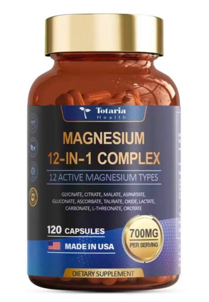 MAGNESIO COMPLEX 120 CAPSULAS - HEALTHY AMERICA