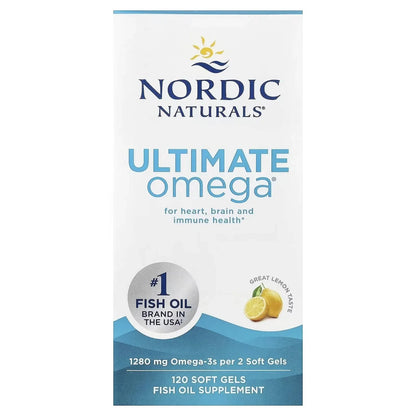 Ultimate Omega 1280 mg 120 softgels Nordic Naturals