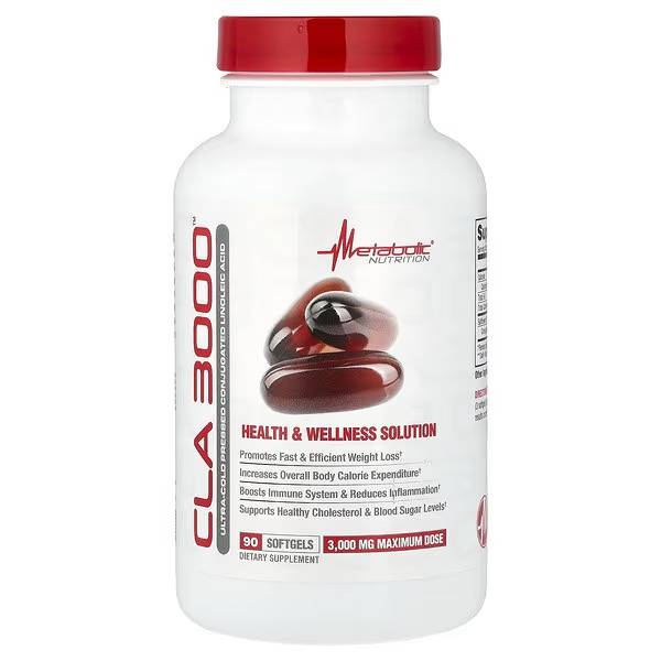 CLA 3000 MG 90 SOFTGELS METABOLIC