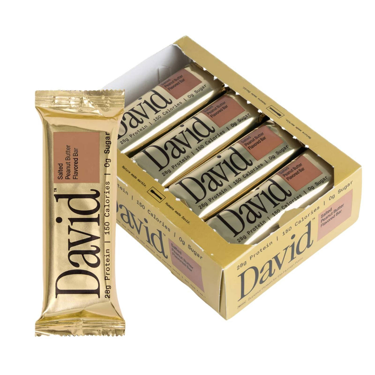 PROTEIN BAR SALTED PEANUT BUTTER DAVID