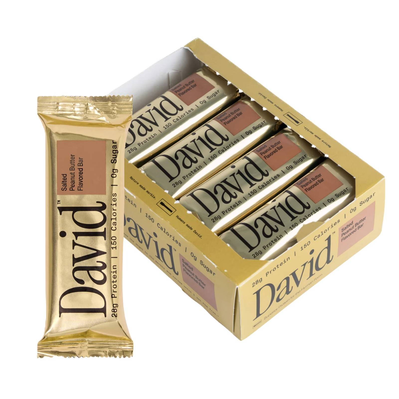 PROTEIN BAR SALTED PEANUT BUTTER DAVID