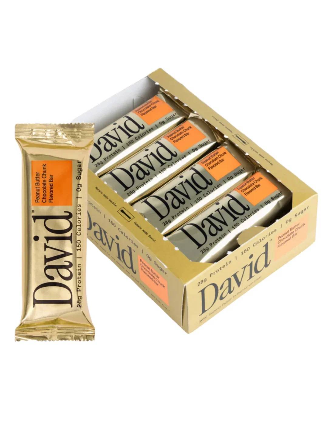 PROTEIN BAR PEANUT BUTTER CHOCOLATE DAVID
