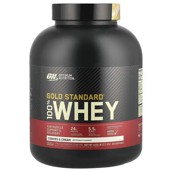 100% WHEY GOLD STANDARD 5 LBS COOKIES AND CREAM