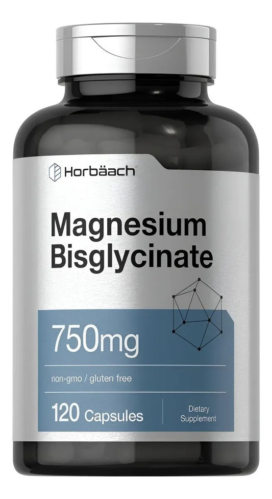 BISGLYCINATO DE MAGNESIO 750 MG X120 CAPS HORBAACH