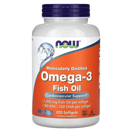 OMEGA 3 NOW 200 SOFTGELS