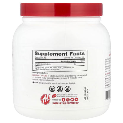 CREATINA METABOLIC 500GR