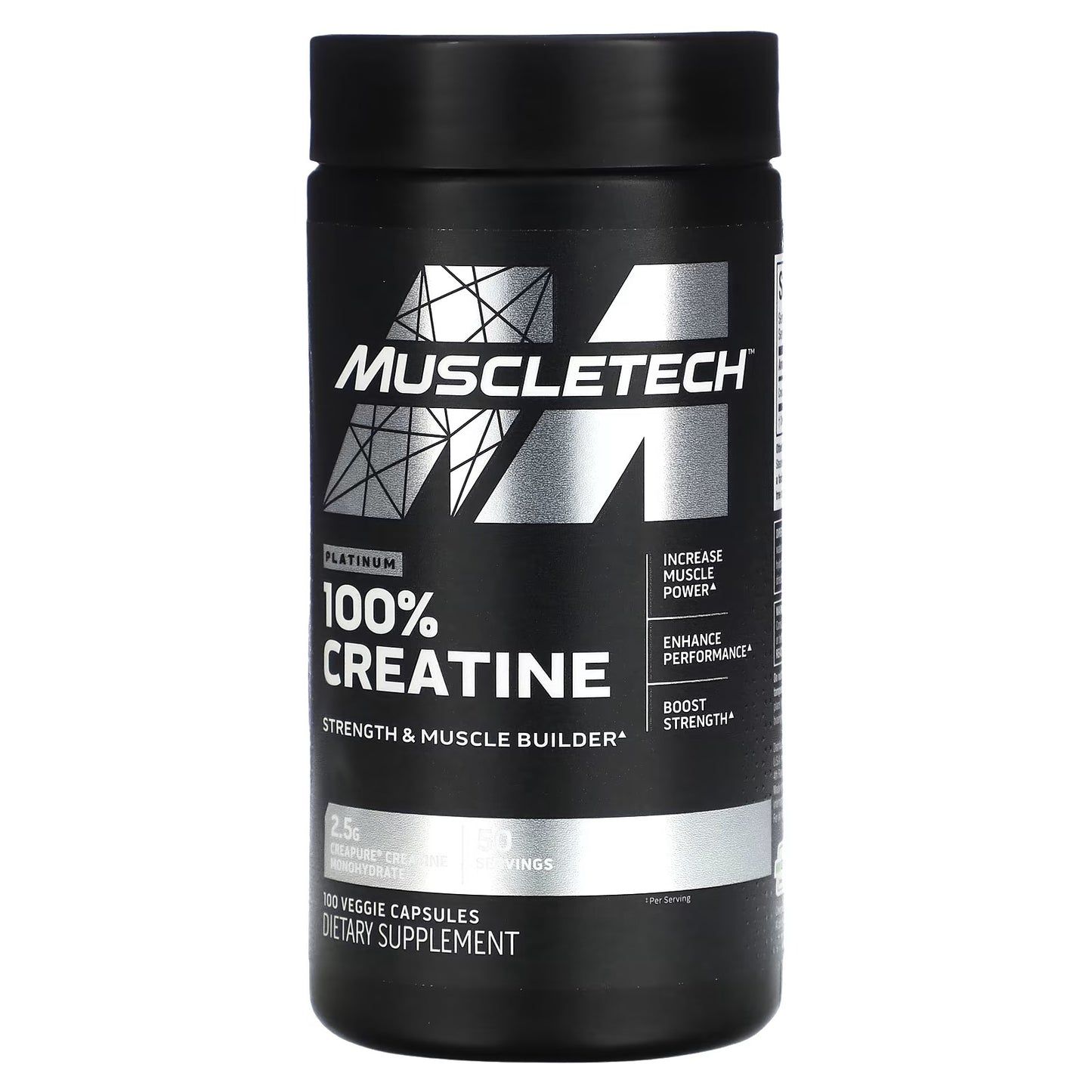 100% CREATINA CAPSULAS MUSCLETECH