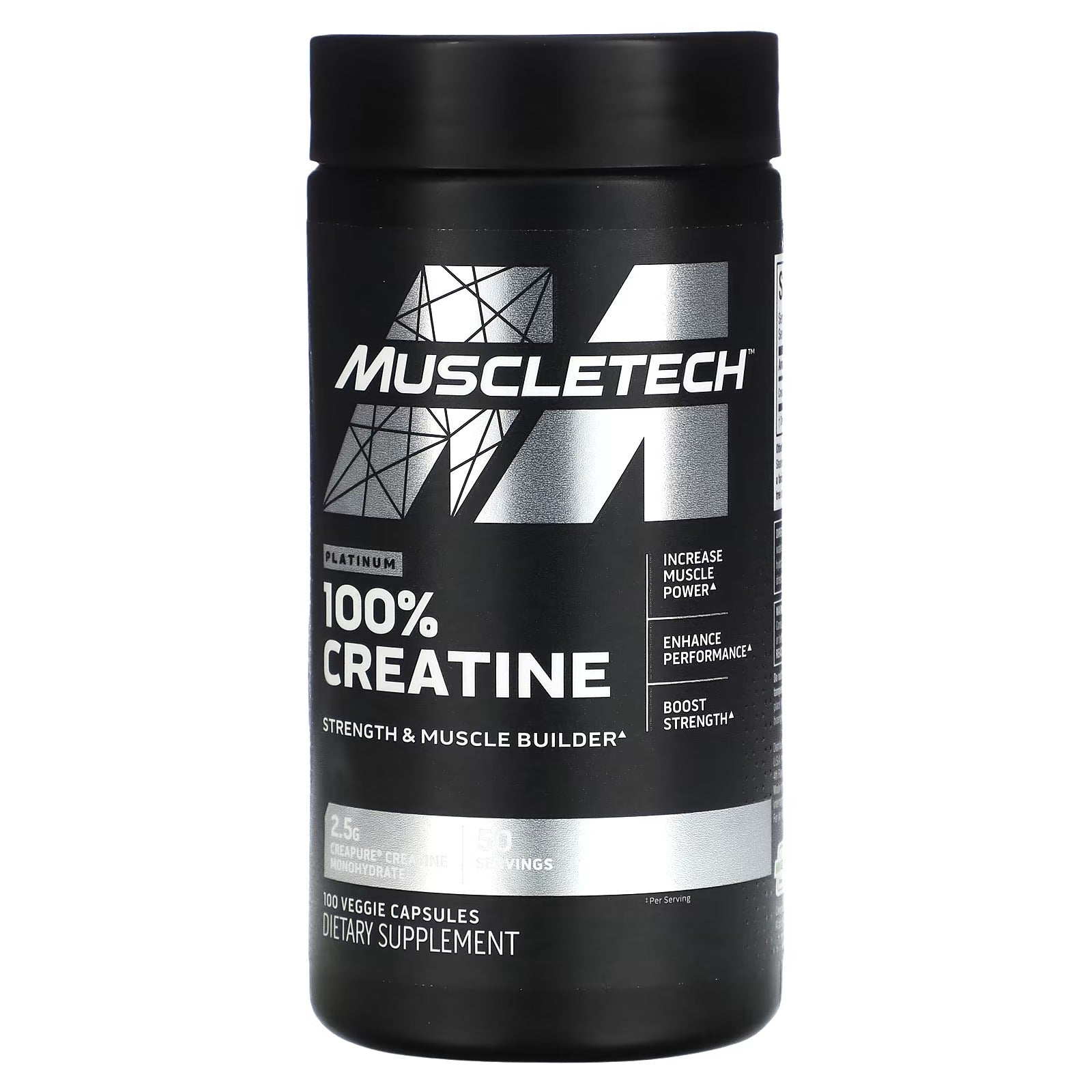 100% CREATINA CAPSULAS MUSCLETECH