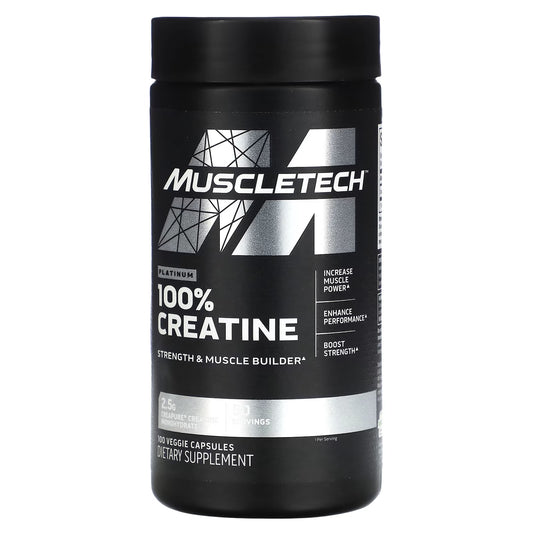 100% CREATINA CAPSULAS MUSCLETECH