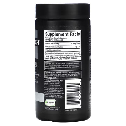 100% CREATINA CAPSULAS MUSCLETECH
