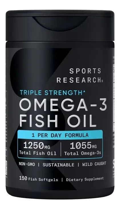 OMEGA 3 1.250 MG EPA 690 MG + DHA 310 MG X 150 CAP GEL SPORT RESEARCH