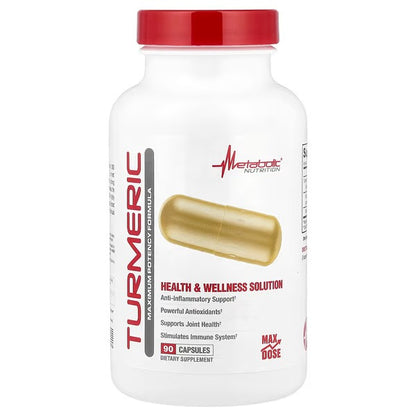 TURMERIC 90 CAPS METABOLIC