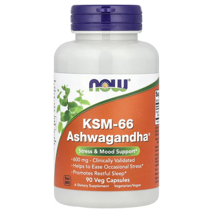 ASHWAGANDHA NOW 90 CAPS