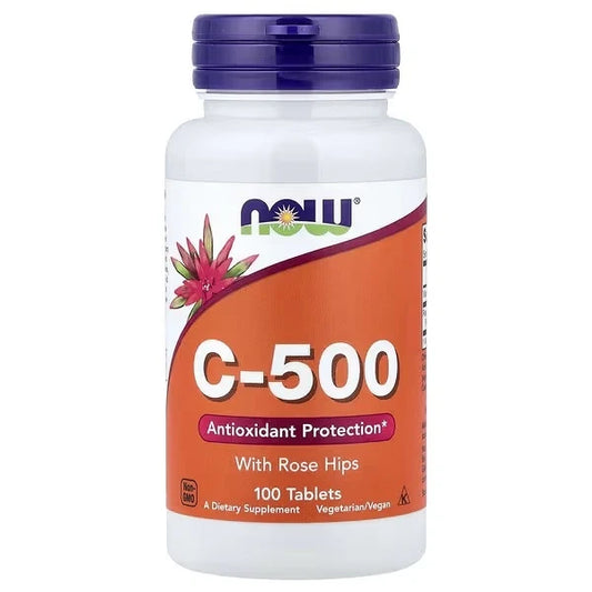 Vitamina C 500 mg NOW