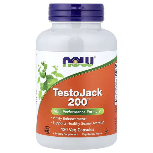TESTOJACK 200MG 120 CAPSULAS NOW