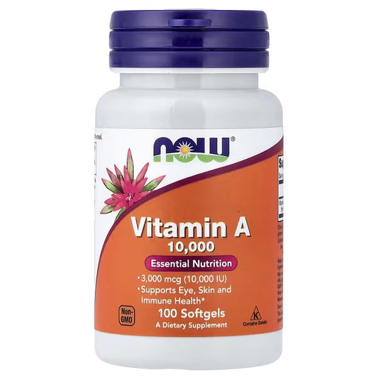 VITAMINA A 10000 IU 100 SOFT NOW