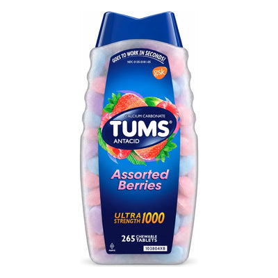 Antiácido 265 tabletas Tums