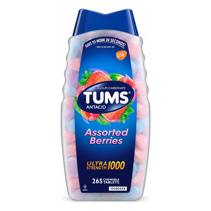 Antiácido 265 tabletas Tums