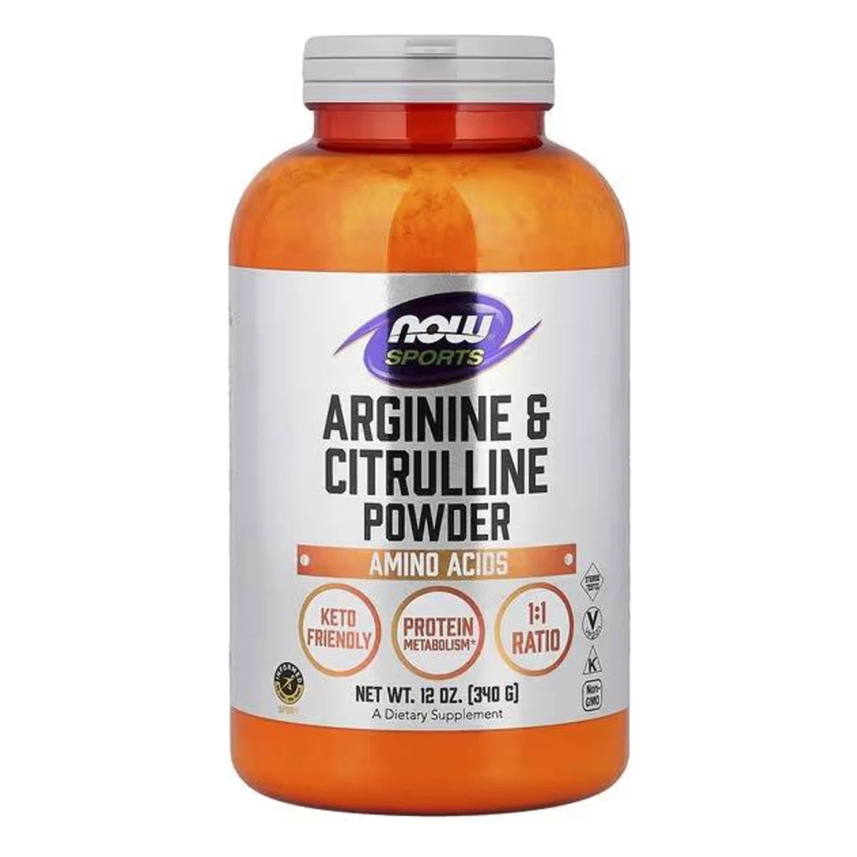 Arginina Citrulina Powder 340 g NOW