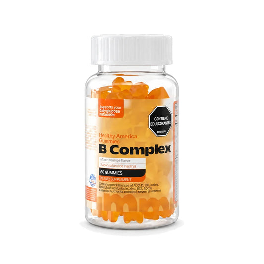 B-COMPLEX GOMITAS 60 - HEALTHY AMERICA