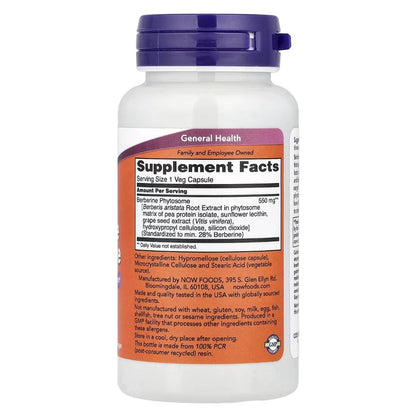 Berberina Phytosome 550 mg 60 caps NOW